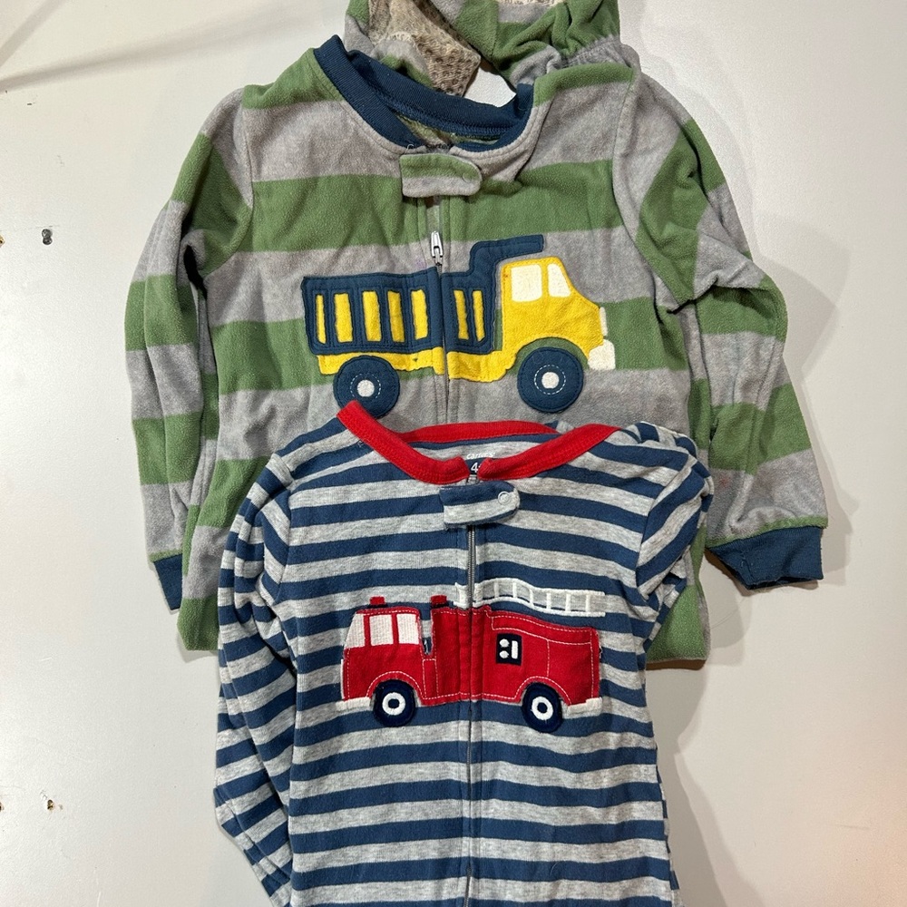 Carter’s Footie Pajamas Bundle size 4T